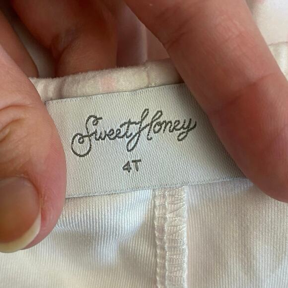 Sweet Honey Polka Dot Ruffled Shorts Toddlers Size 4T
Pink Green Summer‎ - Picture 2 of 9